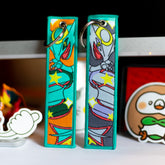 Embroidered Rayquaza Pokémon Keychain