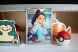 Custom Holographic Full Art Nemona Card