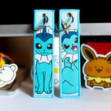 Embroidered Vaporeon Pokémon Keychain