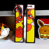 Embroidered Flareon Pokémon Keychain