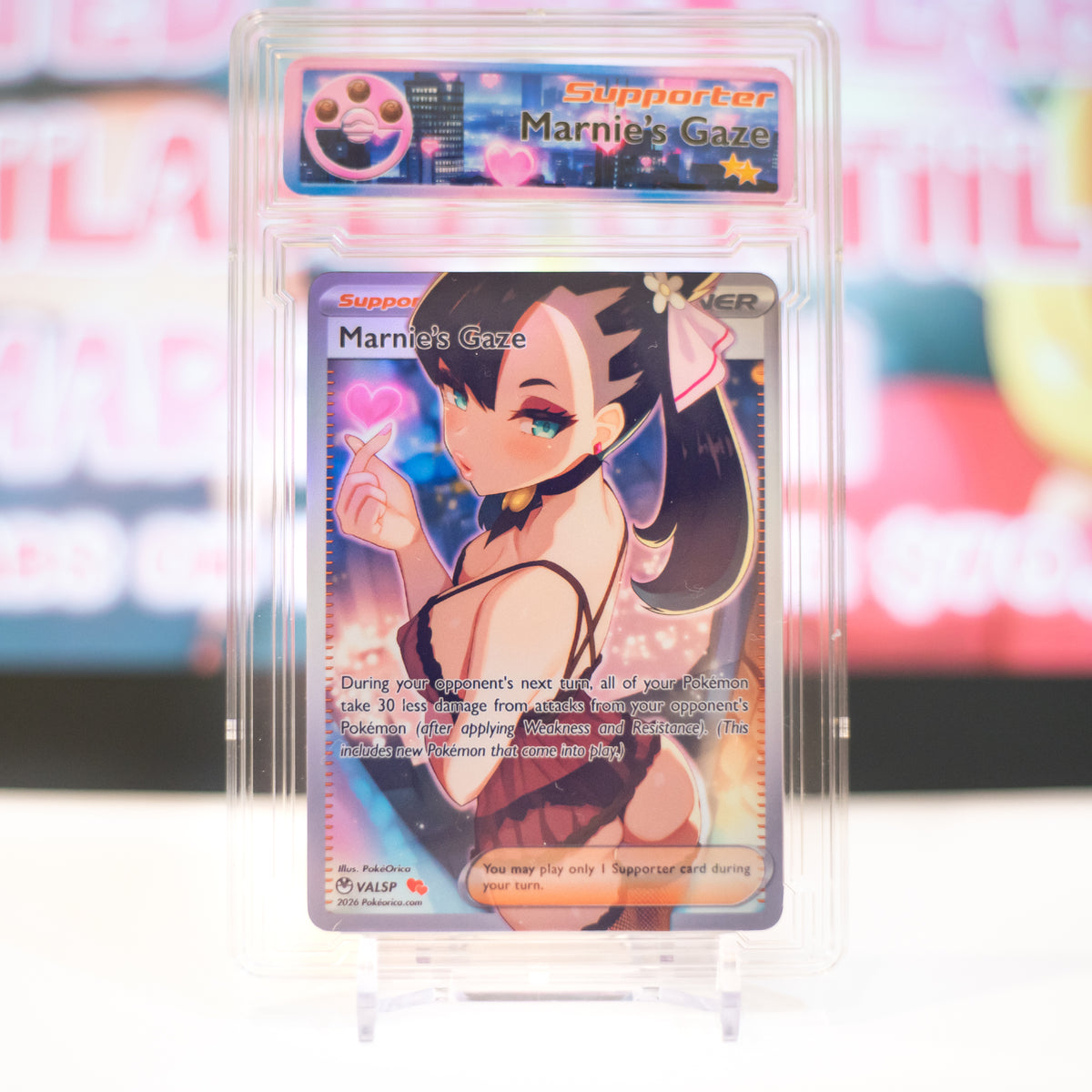 Limited Ed. Valentine's Day Full Art Marnie's Gaze Slab