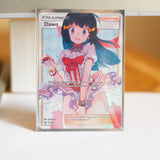 Custom Holographic Full Art Dawn Card