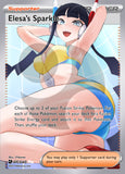 Custom Holographic Full Art Elesa's Sparkle Card