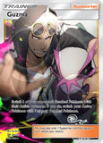 Custom Holographic Full Art Guzma Card