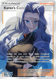 Custom Holographic Full Art Karen's Conviction Card