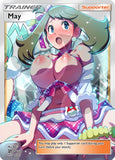 Custom Holographic Full Art May Card