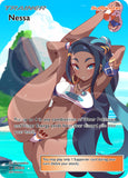Custom Holographic Full Art Nessa Card