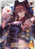 Custom Genshin Impact Holo Full Art Hu Tao Card
