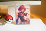 Custom Xenoblade Holographic Full Art Pyra Card