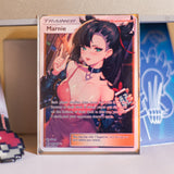 Custom Holographic Full Art Marnie Card